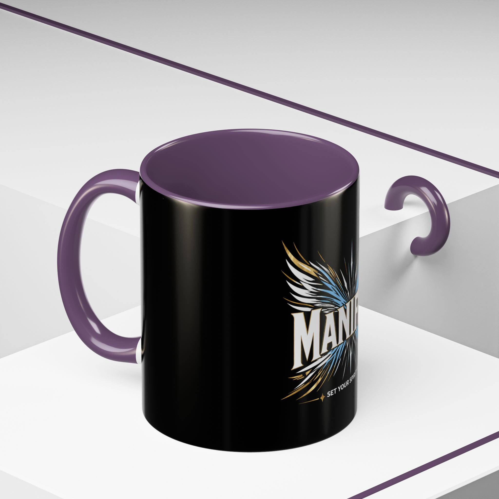 Manifest Wings coffee mug