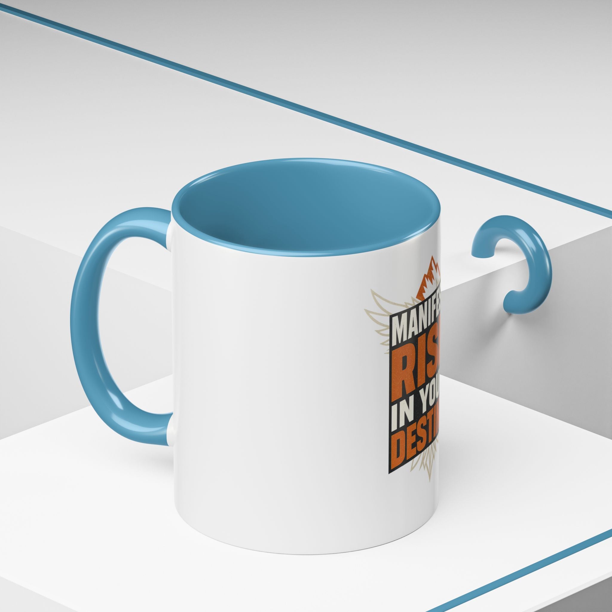 Manifest Rise In Your Destiny Mug | Motivational Coffee Cup