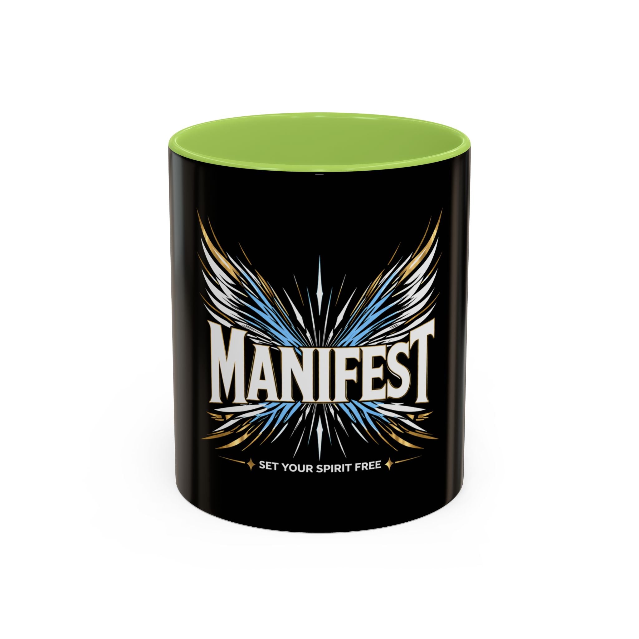 Manifest Wings coffee mug