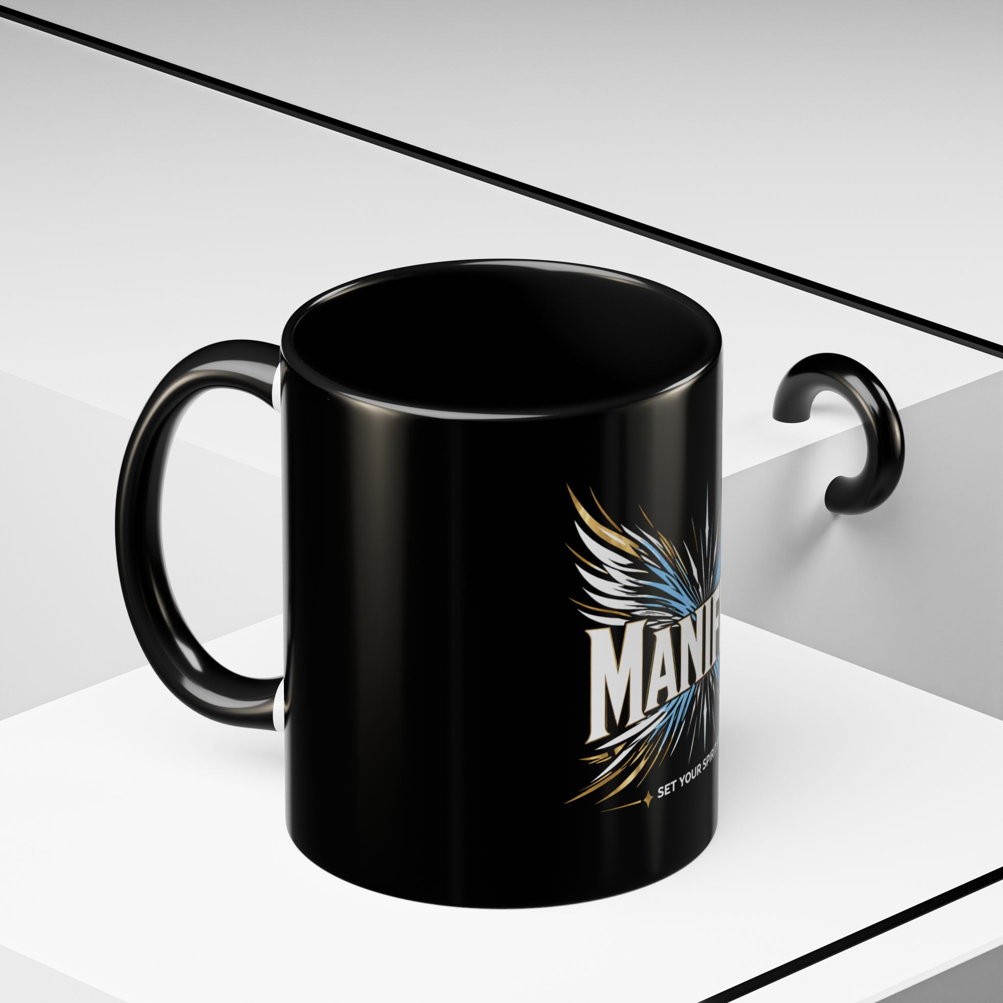 Manifest Wings coffee mug