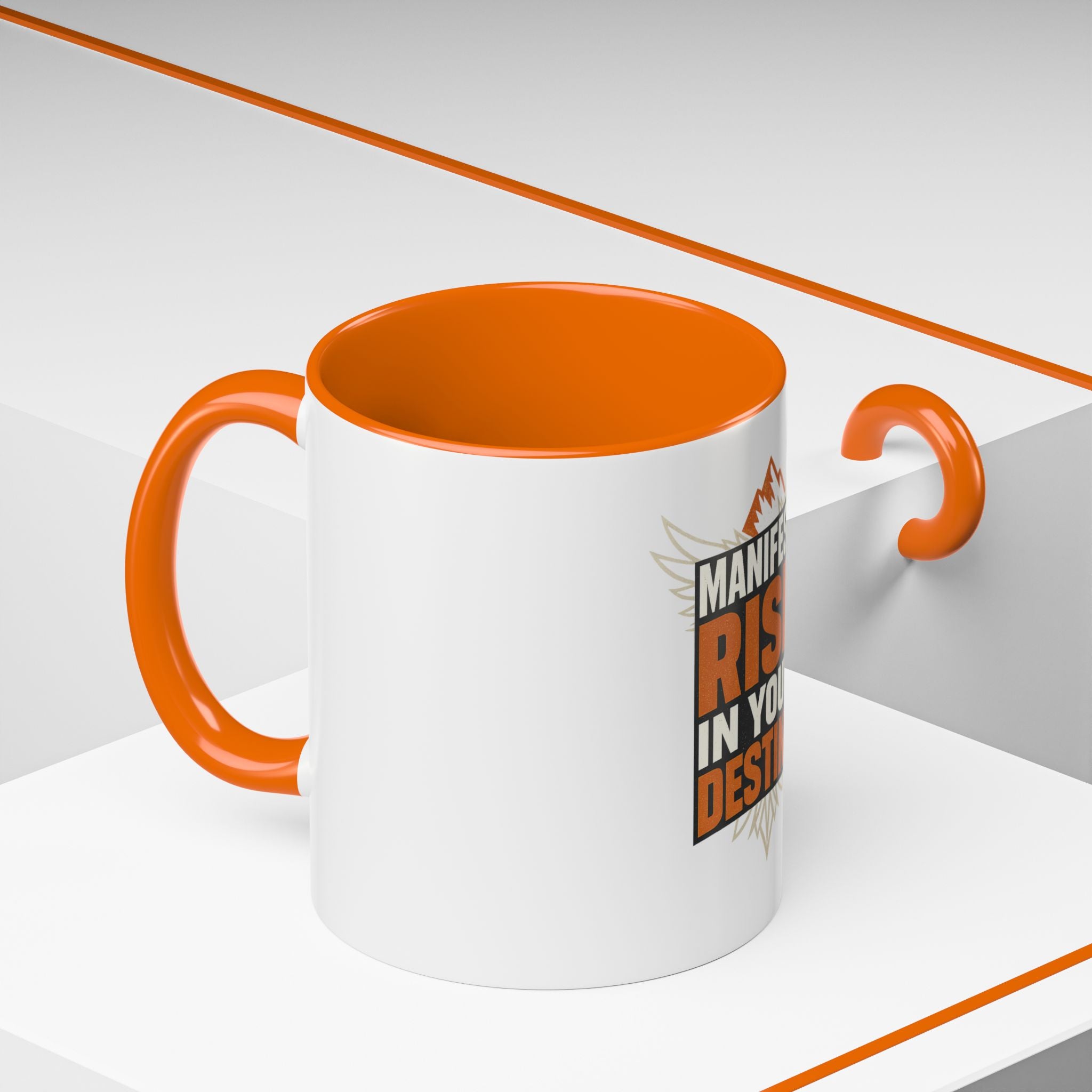 Manifest Rise In Your Destiny Mug | Motivational Coffee Cup