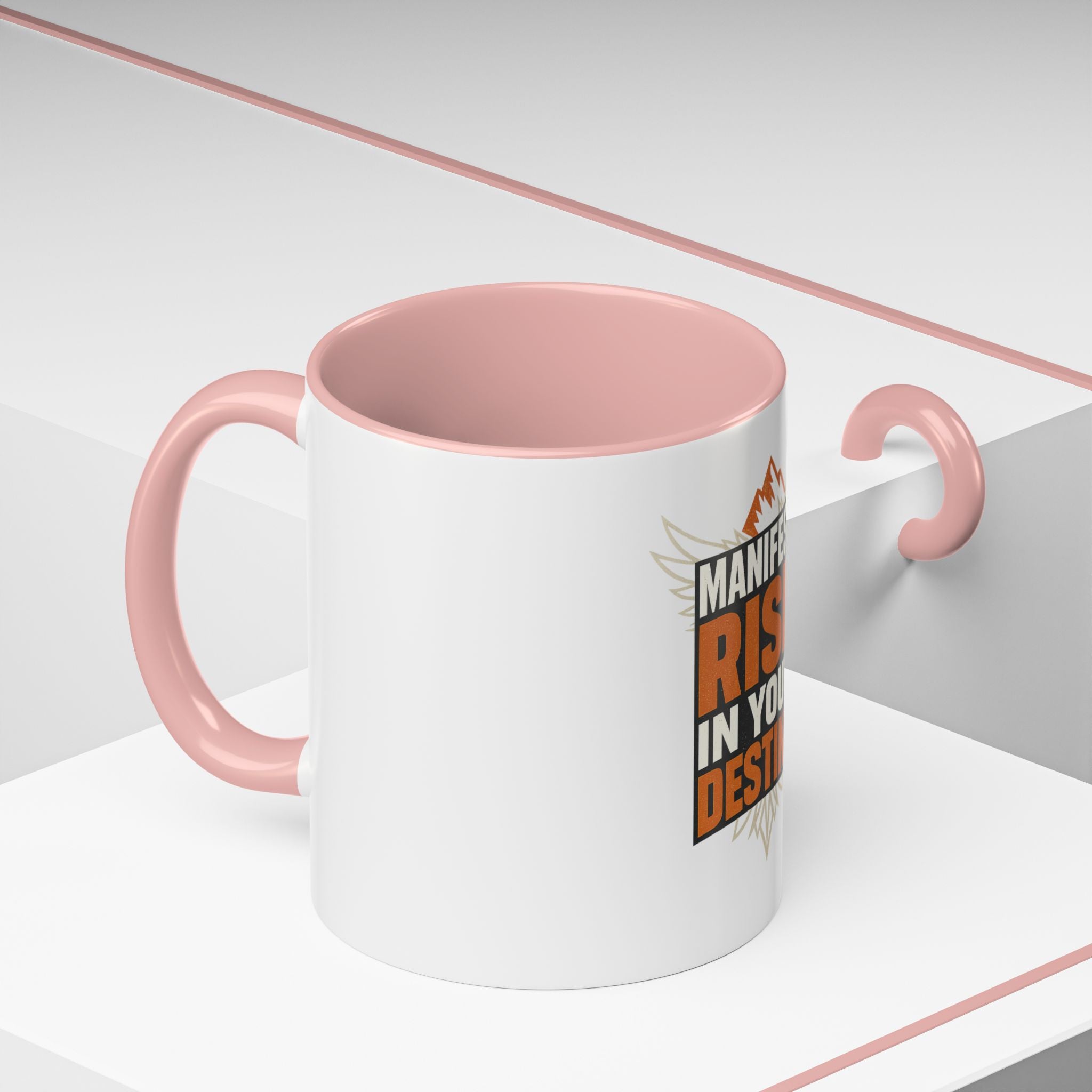 Manifest Rise In Your Destiny Mug | Motivational Coffee Cup