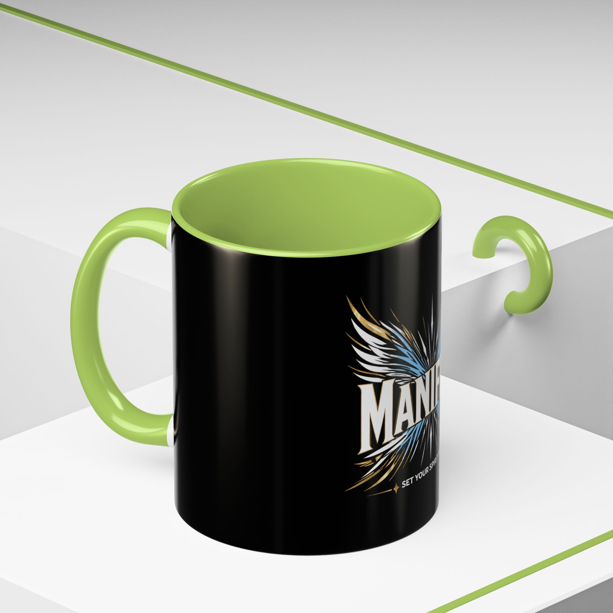 Manifest Wings coffee mug