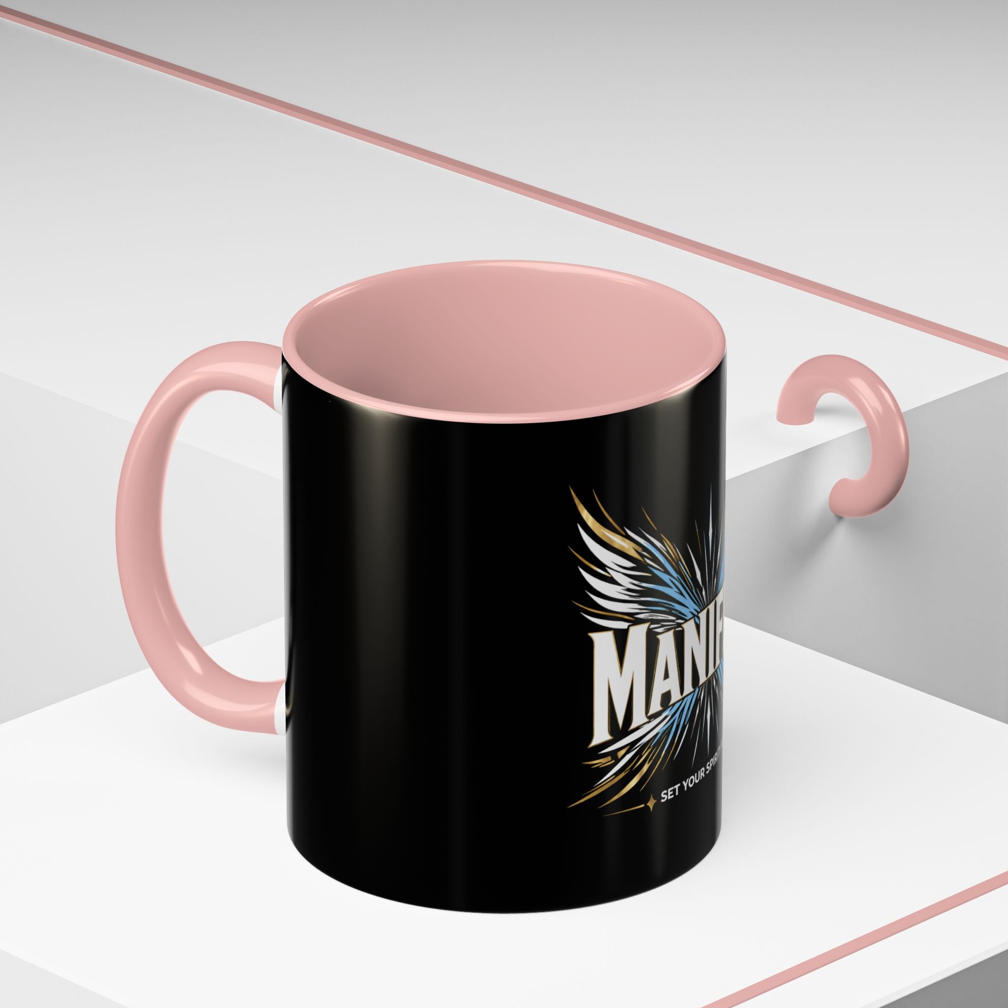 Manifest Wings coffee mug