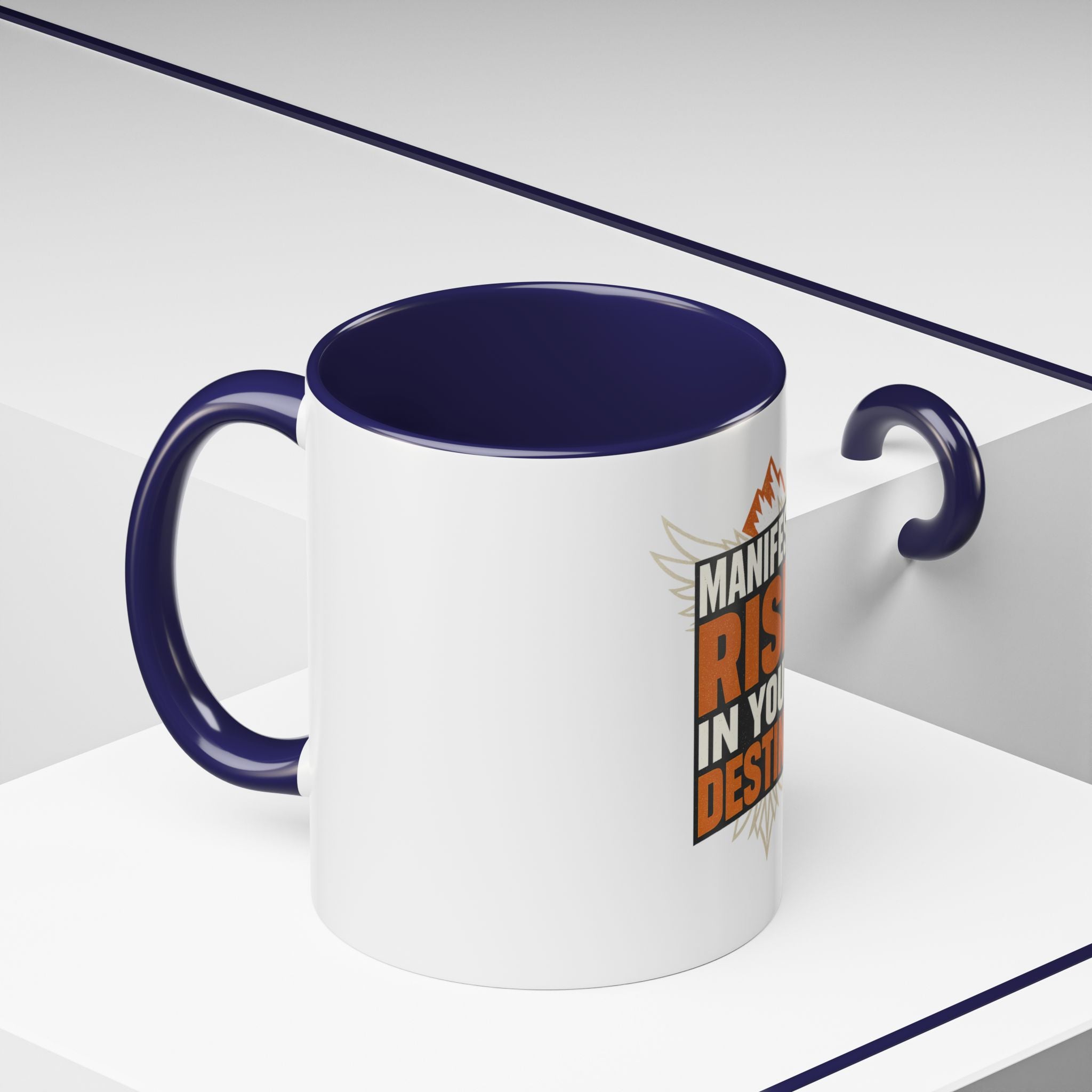 Manifest Rise In Your Destiny Mug | Motivational Coffee Cup