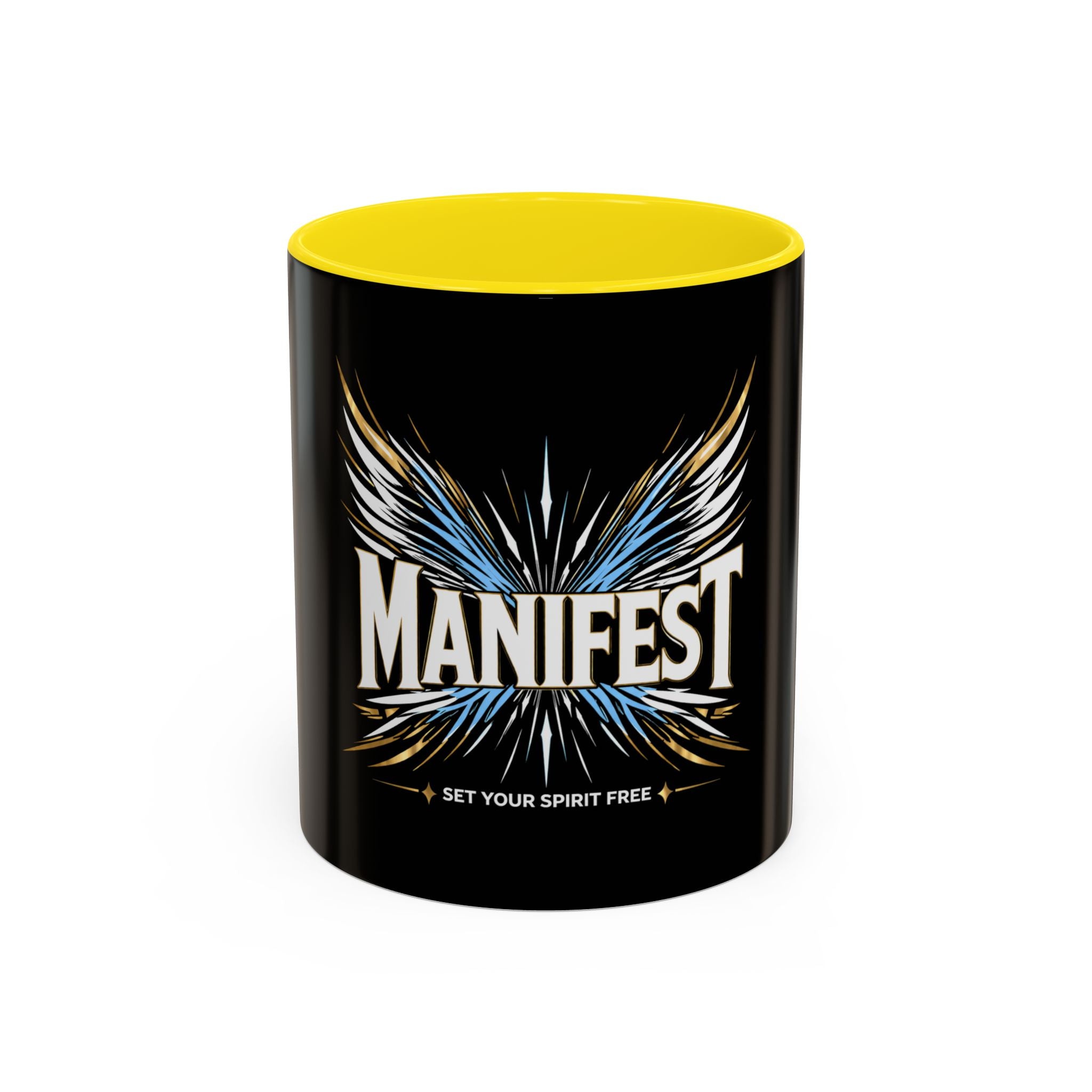 Manifest Wings coffee mug