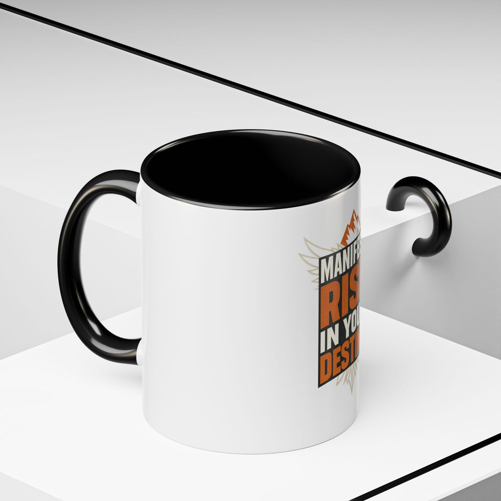 Manifest Rise In Your Destiny Mug | Motivational Coffee Cup