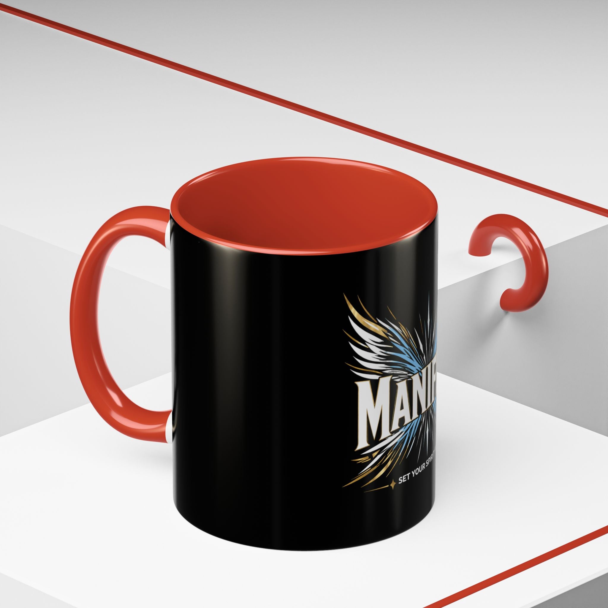 Manifest Wings coffee mug