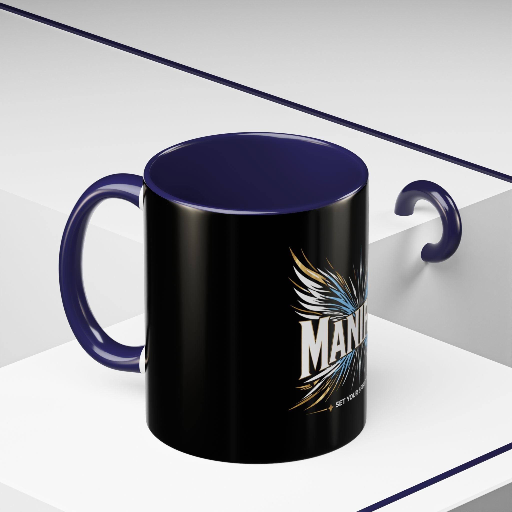 Manifest Wings coffee mug
