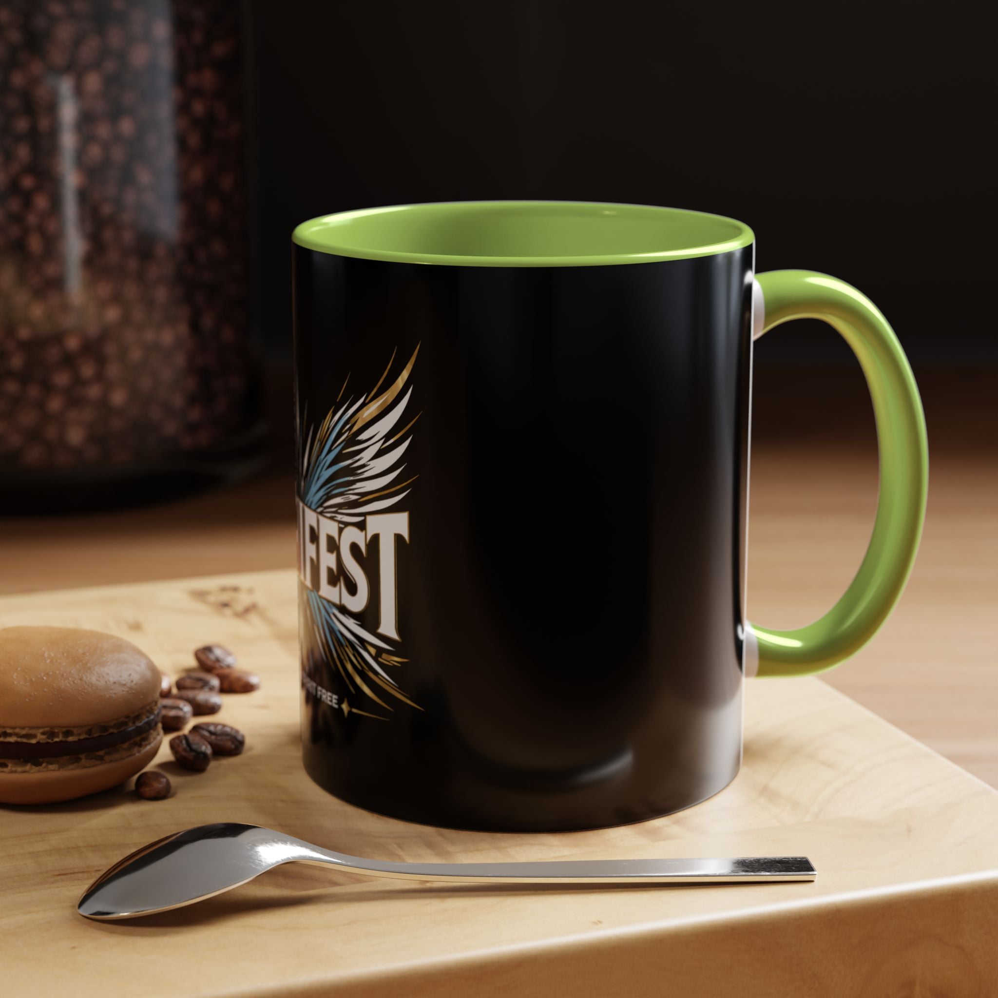 Manifest Wings coffee mug