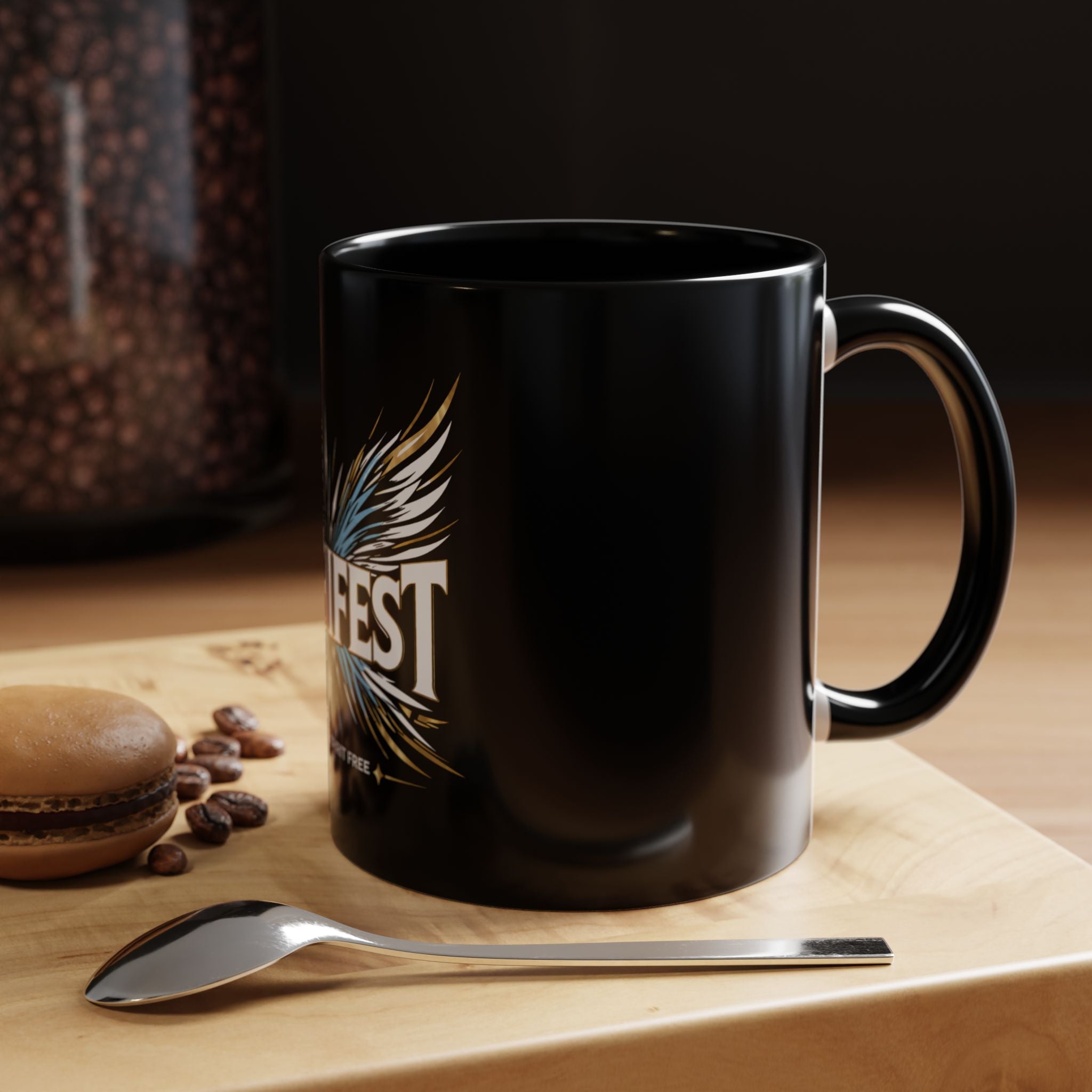 Manifest Wings coffee mug