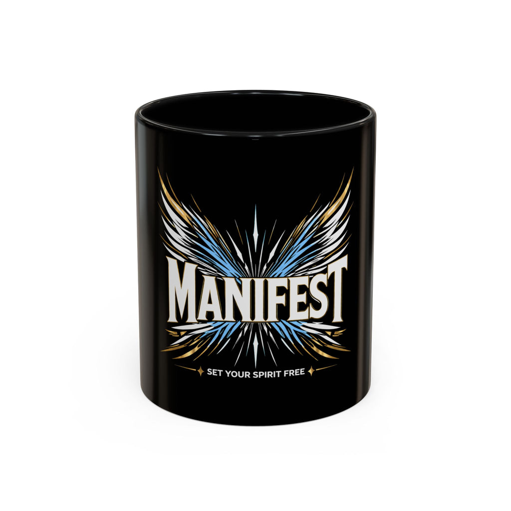 Manifest Wings coffee mug